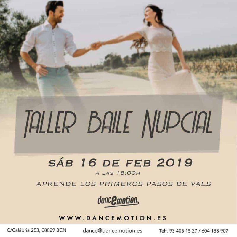 taller baile nupcial