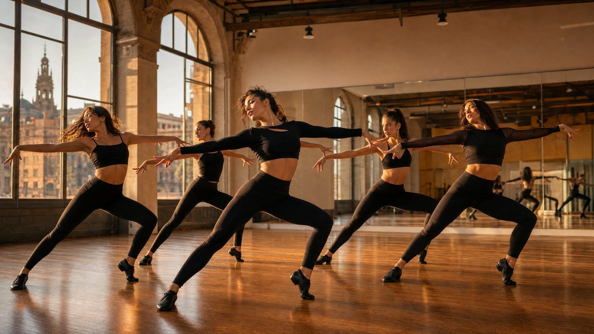 Modern Jazz en movimiento: coreografía llena de energía y actitud