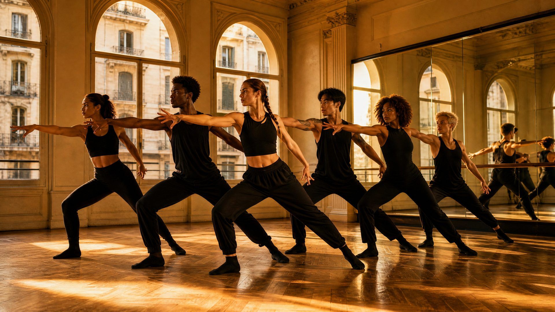 Coreografía grupal: el poder del trabajo en equipo